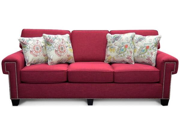 Yonts Sofa with Nails Sofas Customizable