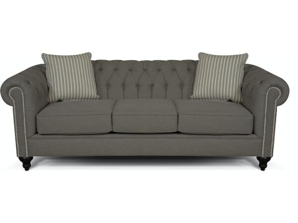 4H05N Brooks Sofa with Nails Sofas Customizable 3