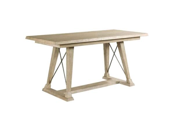 Vista Clayton Counter Height Trestle Table-Complete Dining Tables American Drew