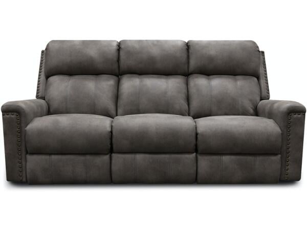 EZ Motion Double Reclining Sofa with Nails Sofas Customizable
